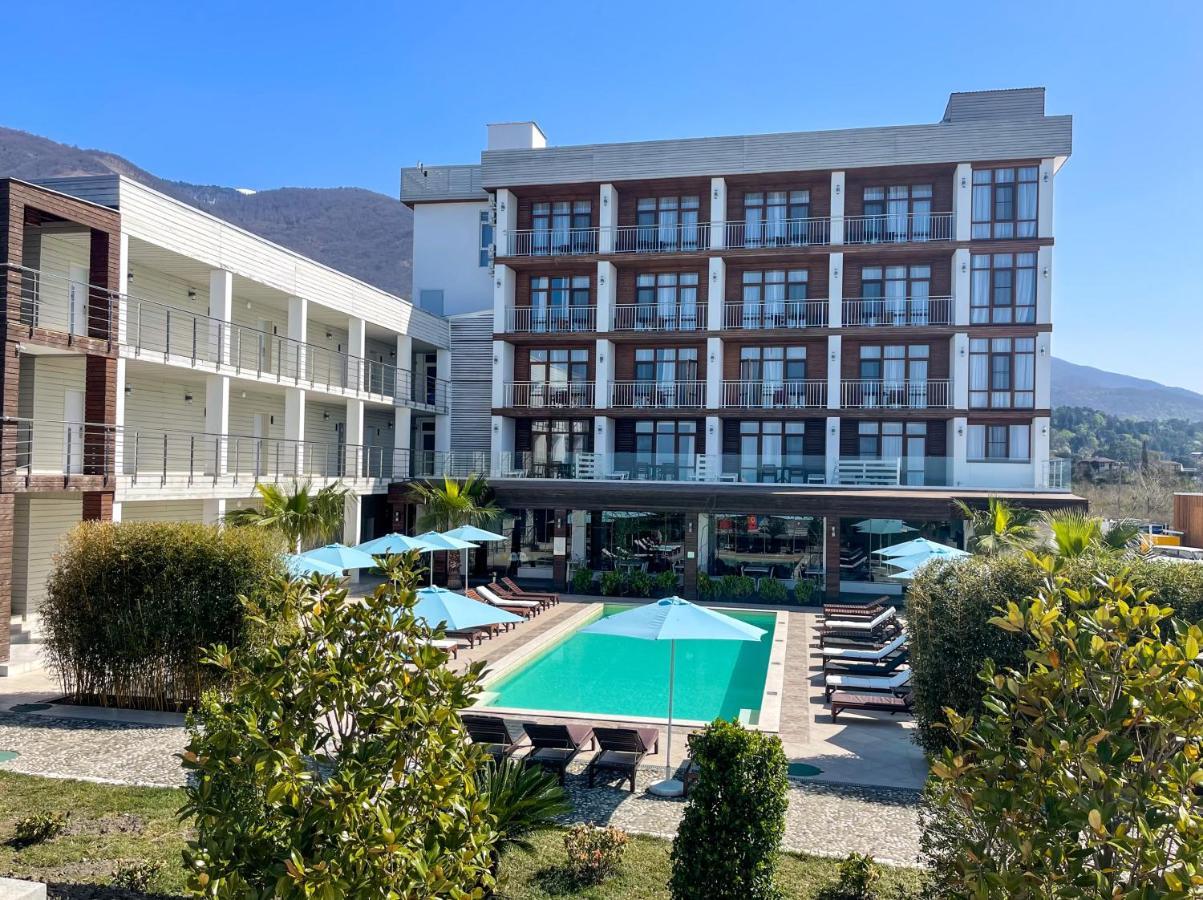 Hotel Aquamarine Family Club Gagra Exteriér fotografie